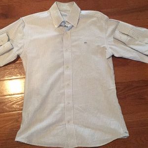Southern Tide- seersucker button up Small